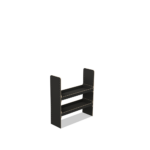 Scaffale universale per furgone in legno (1100x1000x325mm) – 2 ripiani
