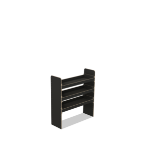Scaffale universale per furgone in legno (1100x1000x325mm) – 3 ripiani