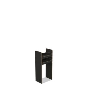 Scaffale universale per furgone in legno (1100x500x325mm) – 2 ripiani