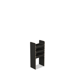 Scaffale universale per furgone in legno (1100x500x325mm) – 3 ripiani