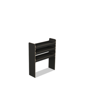 Scaffale universale per furgone in legno (1190x1000x325mm) – 3 ripiani