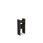 Scaffale universale per furgone in legno (1190x500x325mm) – 3 ripiani