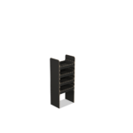 Scaffale universale per furgone in legno (1190x500x325mm) – 4 ripiani