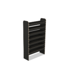 Scaffale universale per furgone in legno (1650x1000x325mm) – 7 ripiani