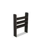 Scaffale universale per furgone in legno (1650x1200x325mm) – 3 ripiani