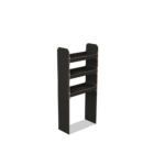 Scaffale universale per furgone in legno (1650x750x325mm) – 3 ripiani