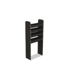 Scaffale universale per furgone in legno (1650x750x325mm) – 4 ripiani