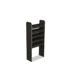 Scaffale universale per furgone in legno (1650x750x325mm) – 5 ripiani